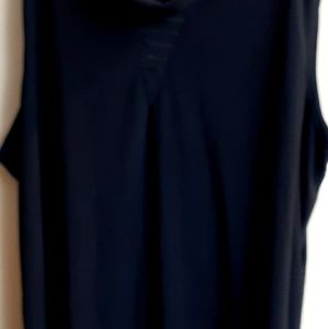 Adele & May sleeveless mock turtleneck